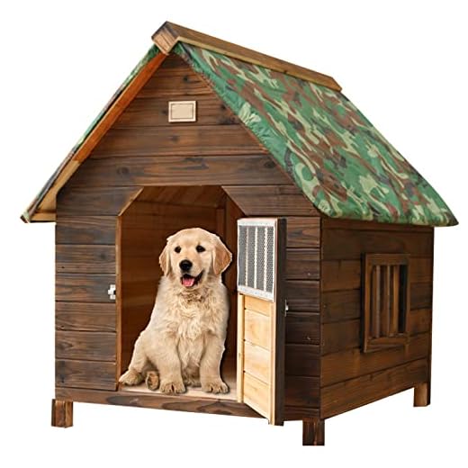 Casetas Exterior para Perros Casa De Madera Aislada para Perros para Animales Pequeños Medianos Y Grandes Resistente A La Intemperie Fácil De Montar Fácil De Limpiar (Color : E, S : L/67CM)