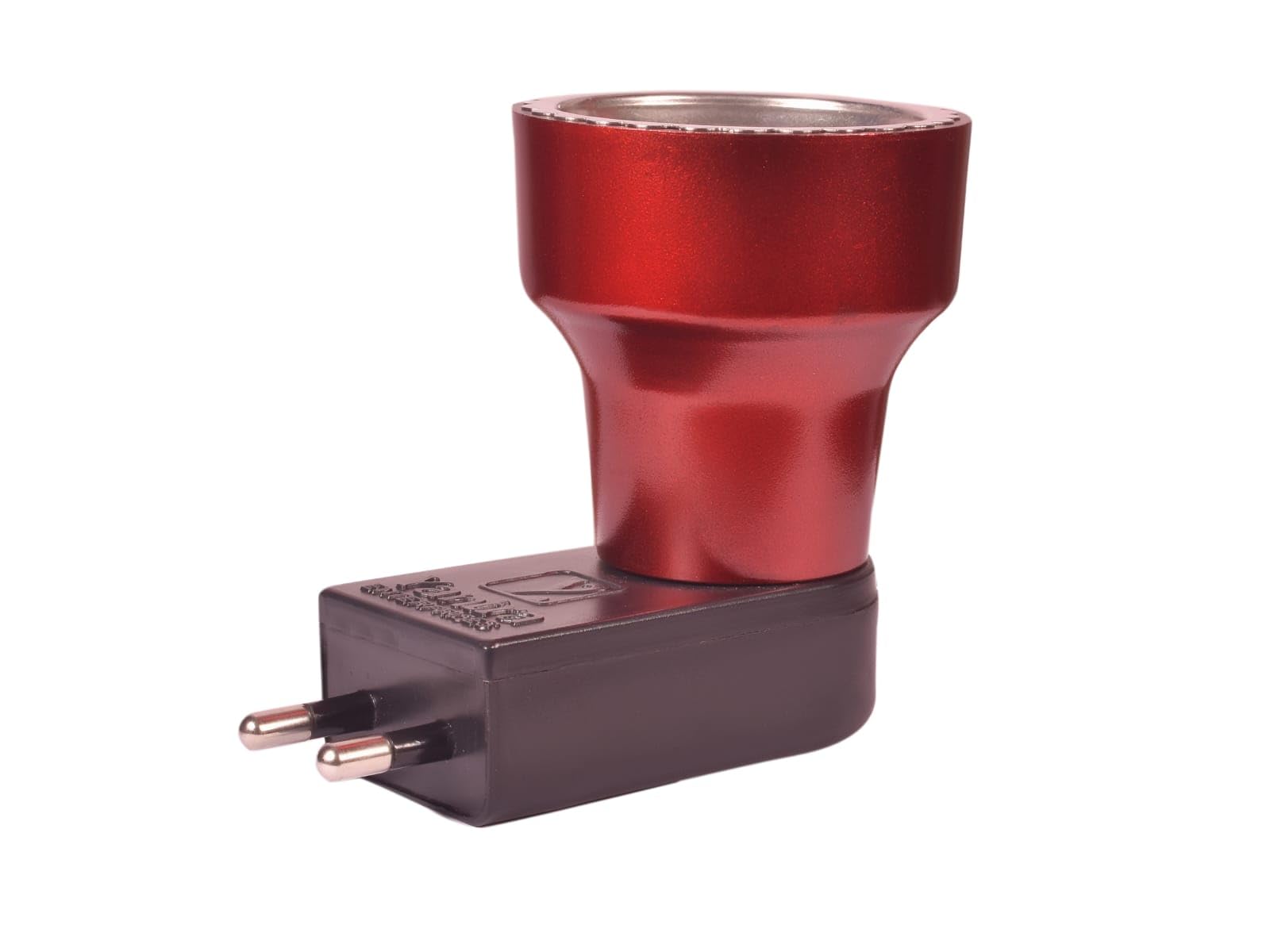 Eabir Acrylic Mayukh Camphor Burner For Home | Kapoor Dani For Puja I Camphor Burner (Tafan), Red
