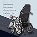 Lithium Battery 24 Volts Electric Wheelchair Battery 10AH 12AH 15AH 20AH 25AH 30AH 35AH 40AH 45AH 50AH 55AH 60AH 65AH 70AH with Charger Anderson Plug Power Display,24v15ah