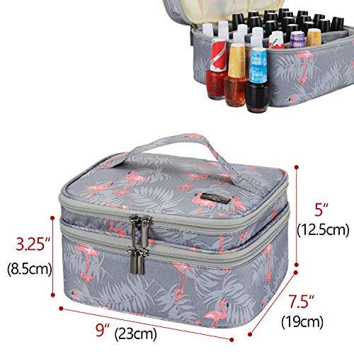 Luxja Nagellack Aufbewahrung Tasche, Nagellack Box, Aufbewahrung für Nagellack-Hält 30 Flaschen (15ml - 0,5 fl.oz… – Bild 6