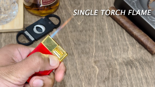 Encendedor a soplete recargable de butano Visol Cougar miniatura 5