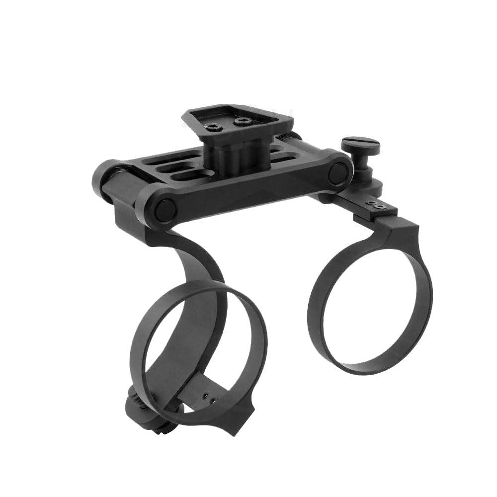 PVS14 Non-Powered Bridge Dual Dovetail NVG Mount, Fit for Night Vision Goggles PVS-14, TNV/PVS-14, NG/PVS-14, and AN/PVS-14 Systems, Black