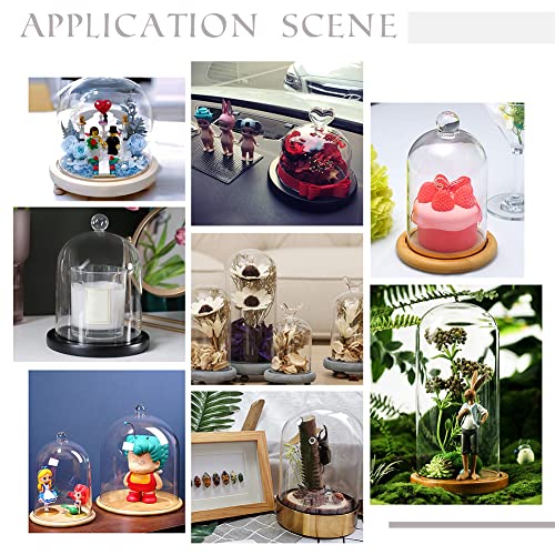 PH PandaHall Glass Display Dome Cloche - Image 3