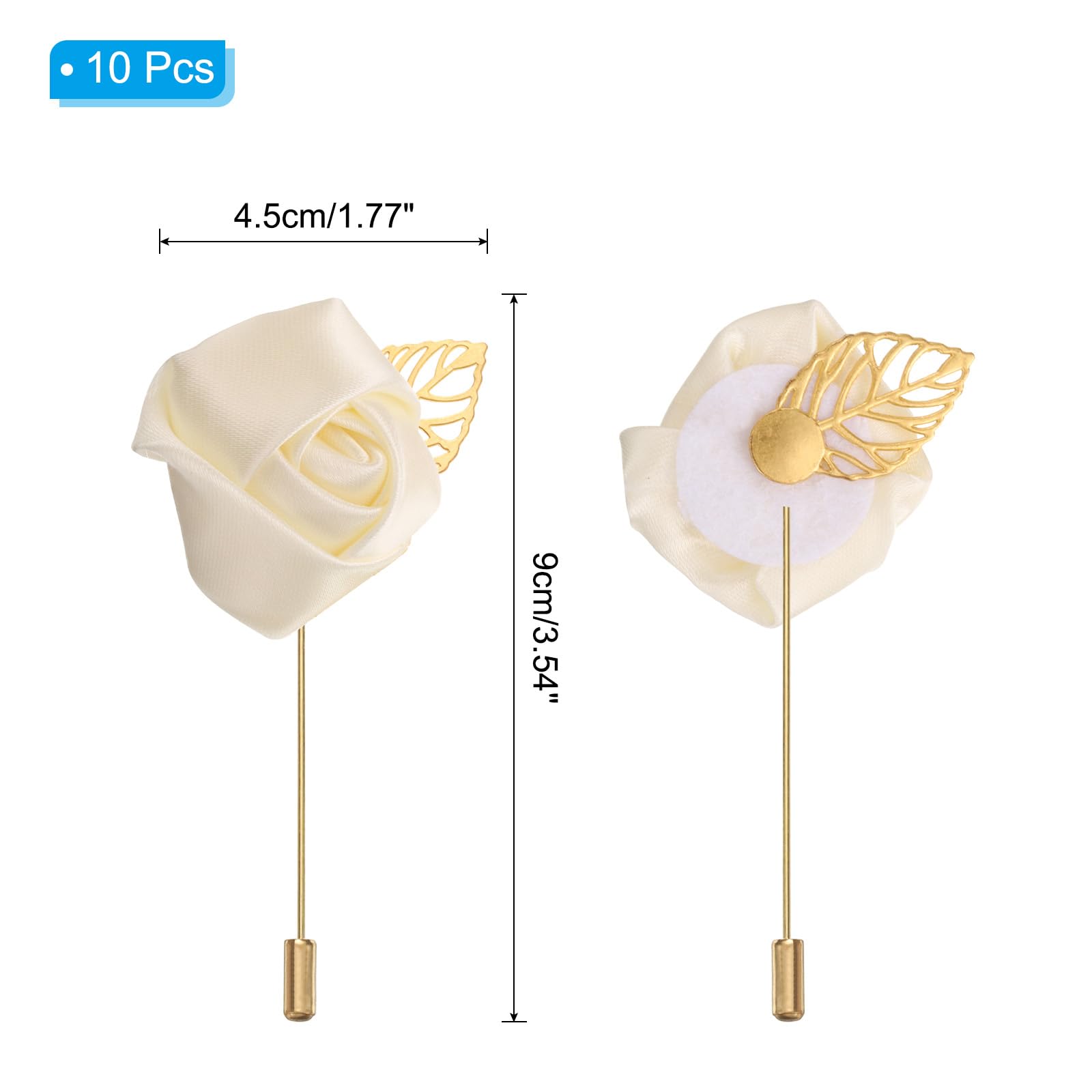 PATIKIL Rose Boutonnieres - Image 2
