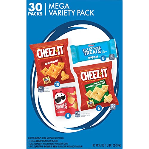 Kellogg's Snacks, Lunch Snacks, Kids Snacks, Mega Pack, Variety Pack, 30.1oz Box (30 Packs) - Image 6