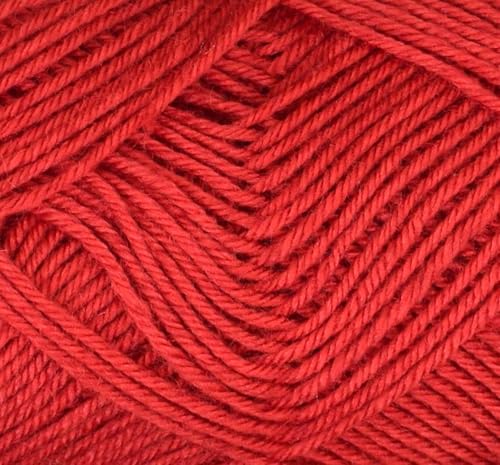 Image of M.G ENTERPRISE Premium Socks high Strength Nylon Yarn Suitable for Socks, Accessories, and Home Decor. Red 400 GMS-LQ Art-ABHB