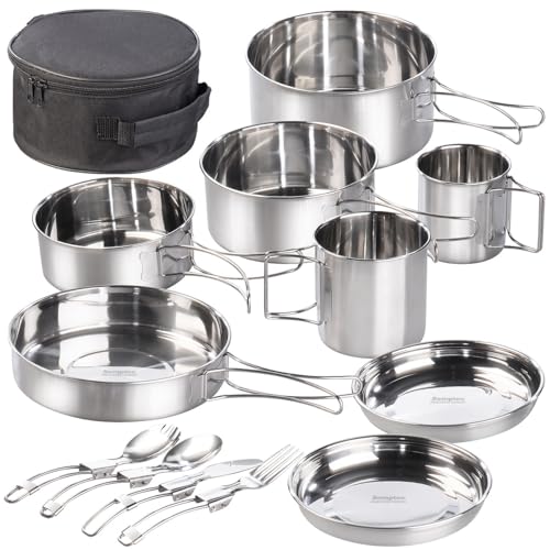 Semptec Urban Survival Technology Camping Kochset: 12-teiliges...