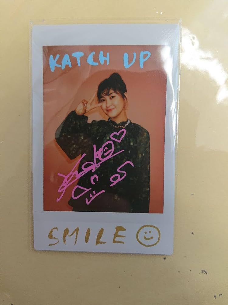 村上佳菜子 直筆サイン入りチェキ