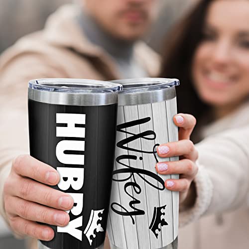 Vutieso Gifts For Wife, Wife Birthday Gifts, Wife Gifts, Anniversary Romantic Gift For Wife, Wifey Gifts, Gifts For Wife From Husband, Couples Gifts For Wife Coffee Tumbler 20Oz, Funny Gift For Her #TOP4