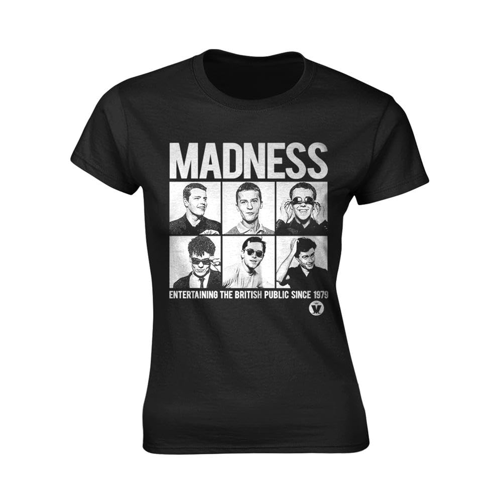 Madness Womens/Ladies Since 1979 T-Shirt (L) (Black)