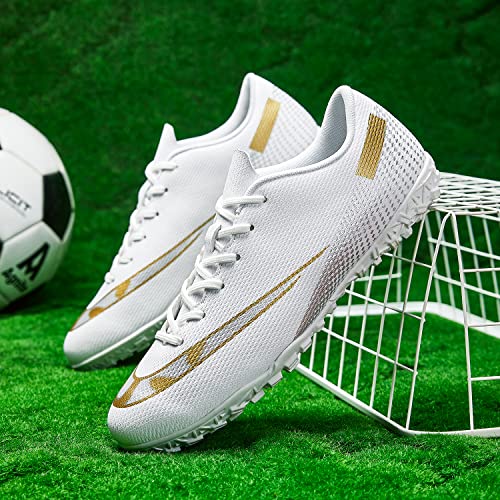 Wingfai Men's Soccer Shoes Outdoor Indoor Comfortable Soccer Shoes Professional Youth Boys Football Shoes Training Sneaker #TOP3
