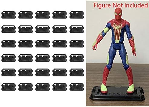 Miniatura 3 de EBCO - Soporte para figuras de acción 30 unidades soporte de 375 pulgadas color negro