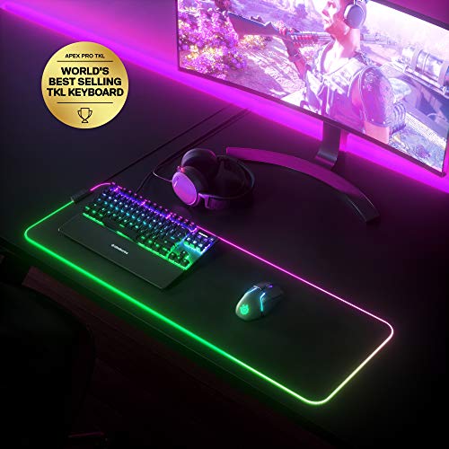 Teclado Gamer SteelSeries APEX PRO - TKL US RGB (64734) - Retroiluminado RGB