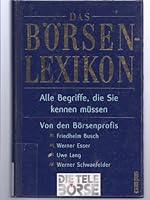 Das Börsenlexikon. Alle Begriffe, die Sie kennen müssen. 3593365677 Book Cover