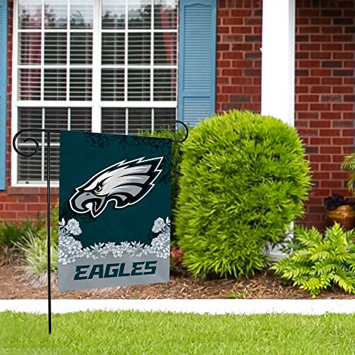 Image of Rico Industries NFL Standard /Primary 13 inch x 18 inch Double Sided Garden Flag - Great Gift for Men, Women, & Fans