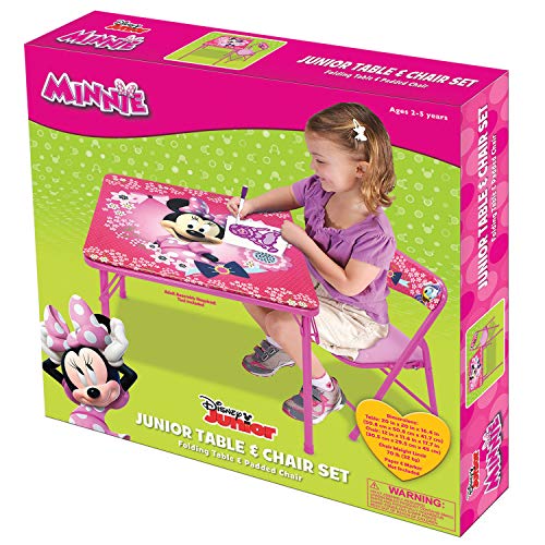 Minnie Mouse Table Blossoms & Bows Jr. Activity Set With 1 Chair #TOP2