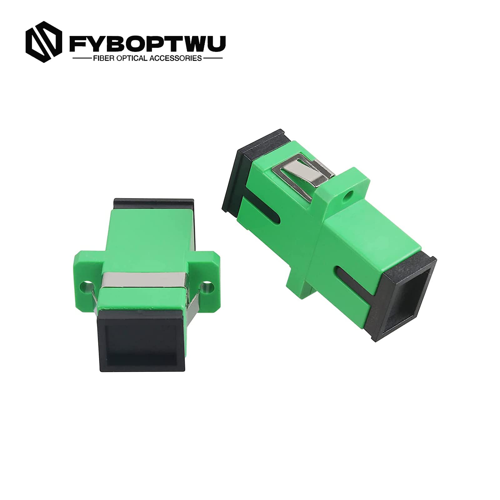 Lot de 150 coupleurs à fibre optique SC monomode (SM) Simplex SC femelle vers SC femelle APC Simplex monomode réseau Internet adaptateur de connecteur Internet