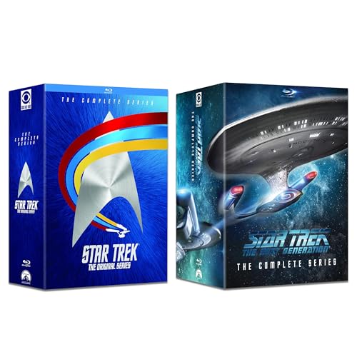 Image of Star Trek: The Original Series + Star Trek: The Next Generation - The Adventures Of The USS Enterprise - Complete Series Blu-Ray Collection