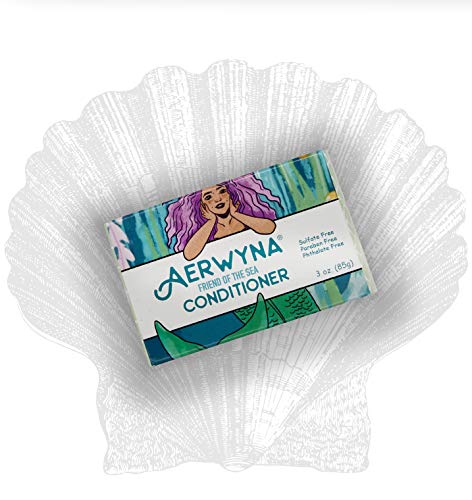 Aerwyna Solid Conditioner (3Oz) - Panthenol & Rice Protein - Ocean Scent - Natural, Vegan Conditioner For All Hair Types - Eco-Friendly - No Plastic, Phthalates, Parabens, Or Sulfates - Made In Usa #TOP1