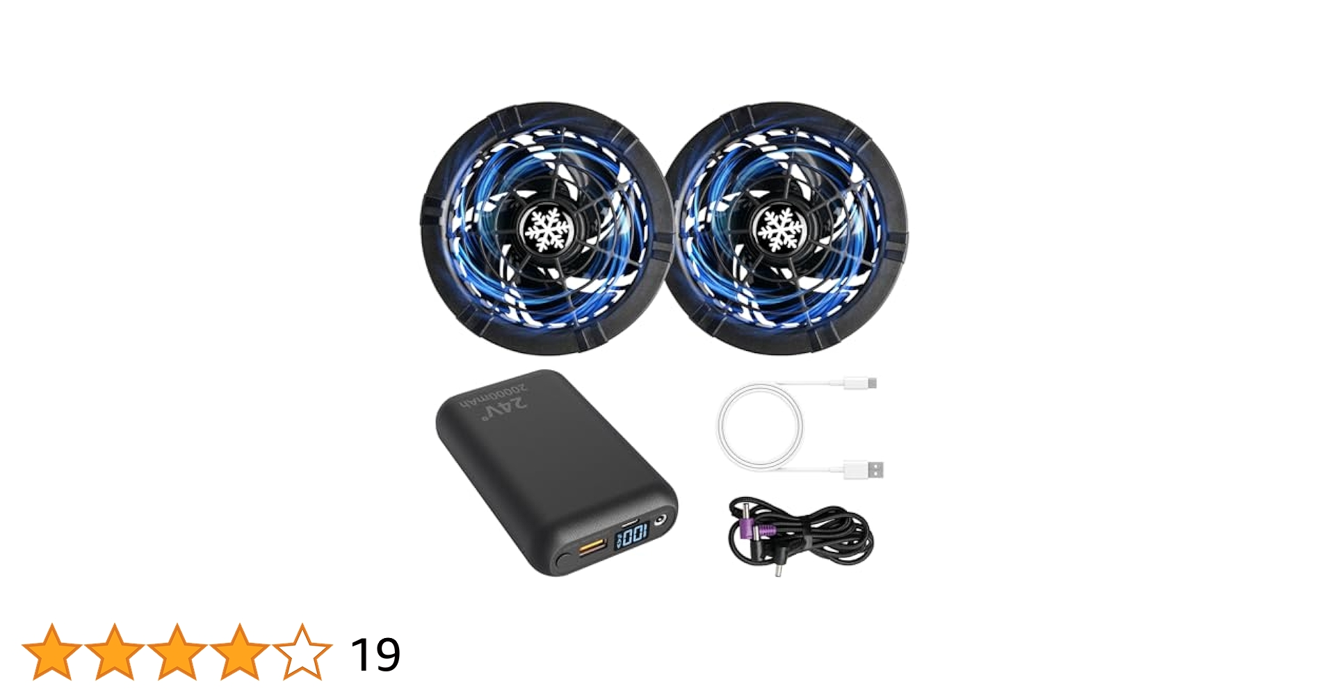 Amazon.co.jp: 【24V超高出力・超小型・軽量 】Sumwind 空調作業