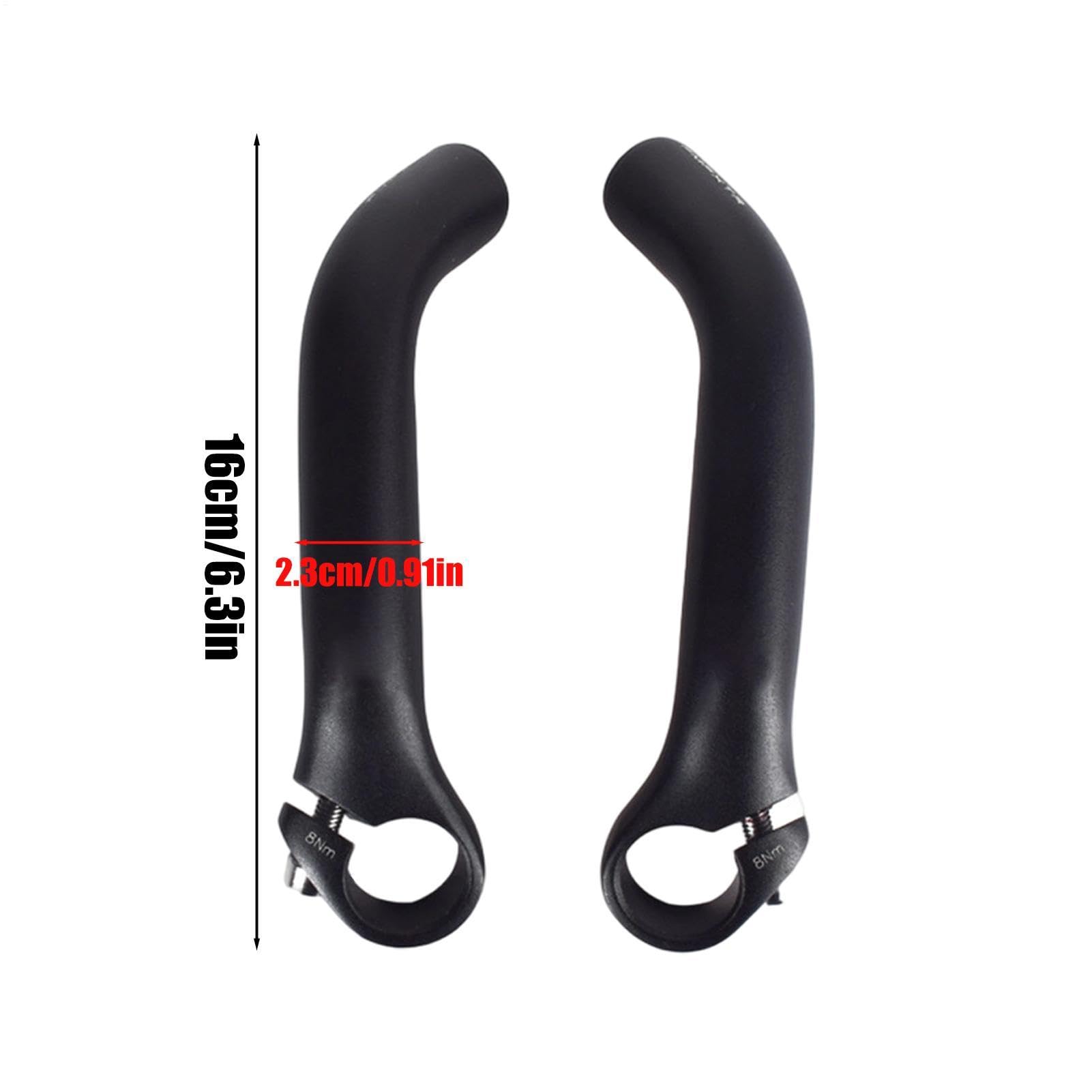 Generico Prolunga Manubrio | Ricambio estremità Impugnatura 21.5-22.2mm per Bicicletta | Terminali di Manubrio Cyclette,per Viaggi su Strada Montagna, Offroad, Escursioni, Campeggio, Trail