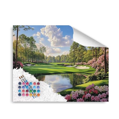 Cawpom Golf Paint by Number,...