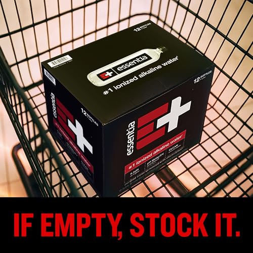 Image of Essentia Ionized Alkaline Water, 9.5 Ph Until Opened, 99.9% Pure, Bottled Water, 12Pk