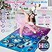 maysida Dance Mat Toy Gift for Kids ages 3-12, Dancing Music Playmat with 12 Key, Large Size (59*38 in), Double User Challenge Game Christmas Birthday Gift for Girls Boys 5 6 7 8 9 10 11 12 Year Old