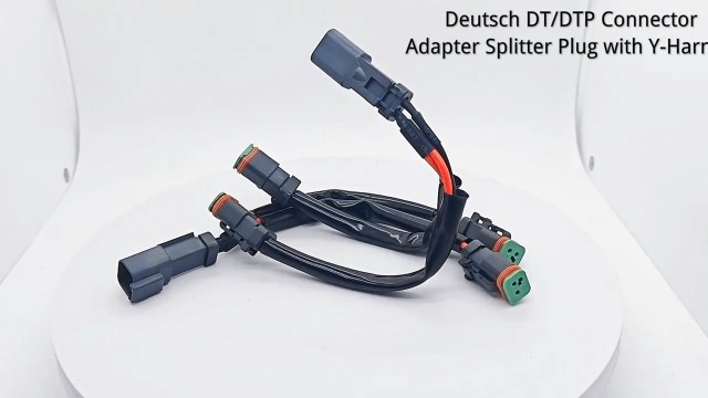 Image of Led Light Connector Splitter Plug Harness Light Harness Splitter
