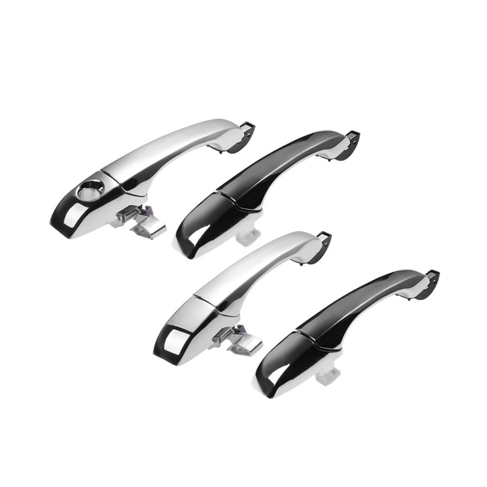 EVEKHAHHRB Exterior Door Handle 1pcs for Dodge for Magnum 2005 2006 2007 2008 FL FR RL RR Outer Exterior Door Handle Outer Door Handle(A Set)