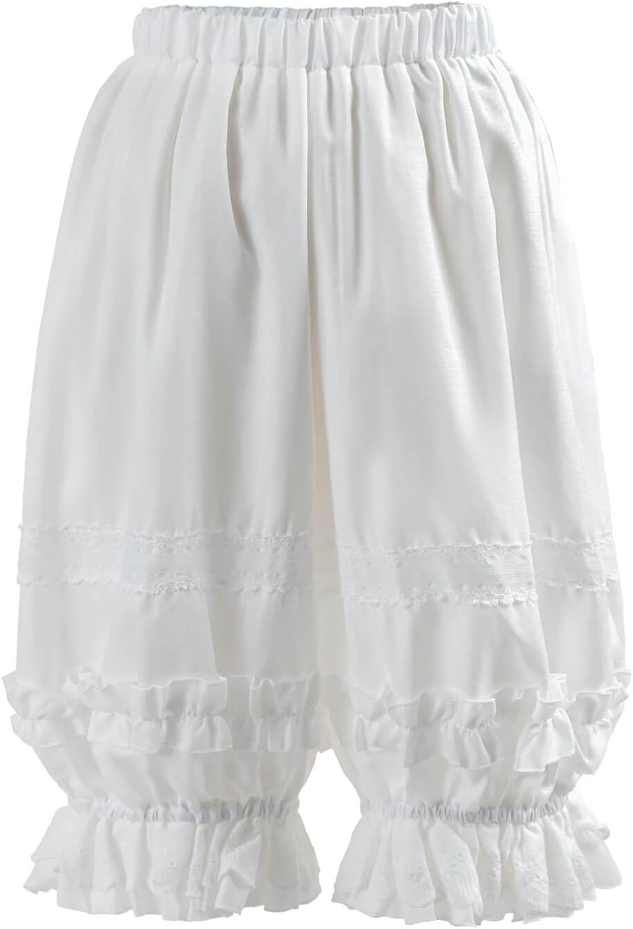 Nuoqi Pantaloons Women Lolita Bloomer Victorian Steampunk Bloomers Shorts - Image 5