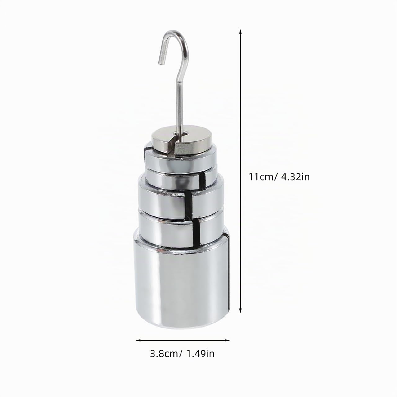 1 Ensemble fournit des Poids pour Les laboratoires d'outils en Fer de Salle de Classe, pour Les laboratoires de de Poids en métal d'enseignement d'équilibre expérience, Cintre de