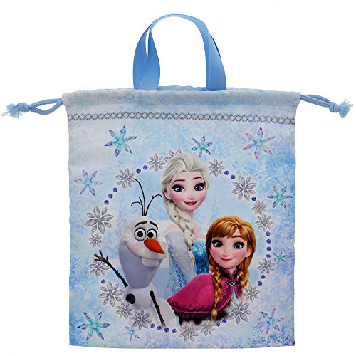 サンスター文具 ディズニー 巾着 L アナと雪の女王 1530044A