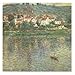 Trademark 24 in. x 24 in. Vetheuil 1901 Canvas Art