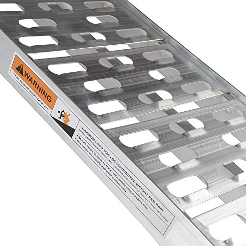 Rampa de carga plegable de aluminio 7.5' para motos y cuatrimotos miniatura 3