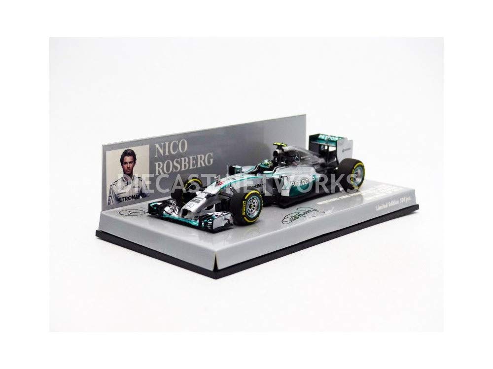 Amazon.com: Minichamps 410140406 1:43 Scale 2014 Mercedes AMG