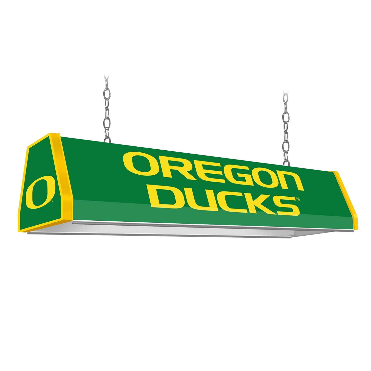 The Fan-Brand NCAA Oregon Ducks - Green - Standard Pool Table Light - Sports Team Bar Sign Décor - Home, Dorm, Garage, Office, Fan Cave, Garage