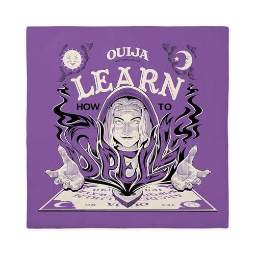 CafePress Ouija: Learn How to Spell Queen Duvet Cover, Printed Comforter Cover, Unique Bedding