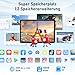 Blackview Tab60 WiFi Tablet 10 Zoll, PC Tablet Android 15, 12GB(4+8Erweiterung) RAM+128GB ROM(2TB TF), Octa Core WiFi 6, 1280 * 800 HD, Widevine L1, 5100mAh, Dual Kamera 5MP+8MP, BT 5.2