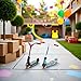 2Pcs Finger Scooter Mini Two Wheel Toys,Mini Scooters Finger Board Accessories,Tiny Trick Scooter for Finger Training,Party Favors,Birthday Gifts,Magic Kits and Accessories,Juggling Sets