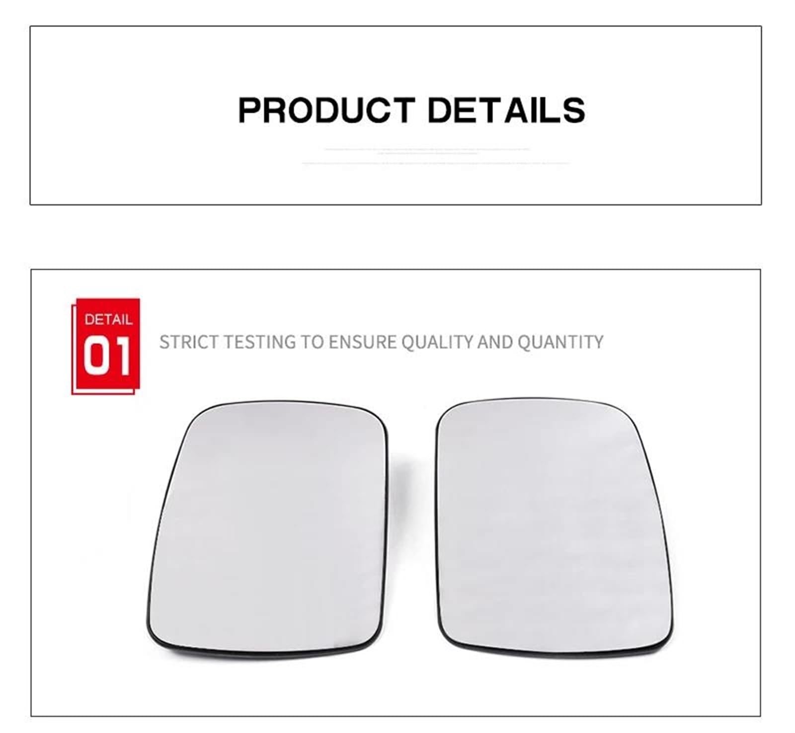 Cristal Retrovisor Calefactable para Land para Rover para Discovery 2010 2011 2012 2013 Lr013775 / Lr013774 Cristal Espejo Retrovisor Calefactable Coche Espejos Exteriores(Izquierda)