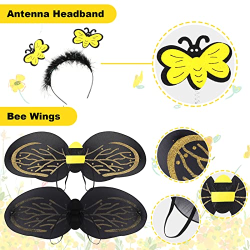 Hifot 4 Pezzi Costume Ape Bambina,Travestimento da...