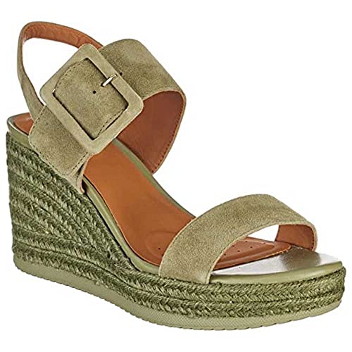 Geox Girl's Espadrille Wedge Sandal