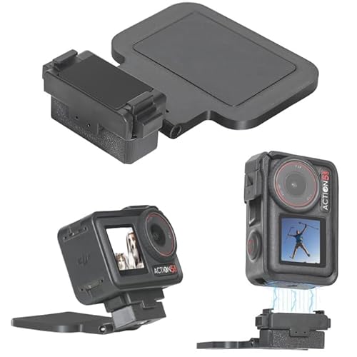 DJI Osmo 360/ACTION 5 Pro/ACTION 4/ACTION 3 対応 拡張アダプター アルミニウム磁気マウントベースデスクトップスタビライザー旅行 動画撮影 POV撮影
