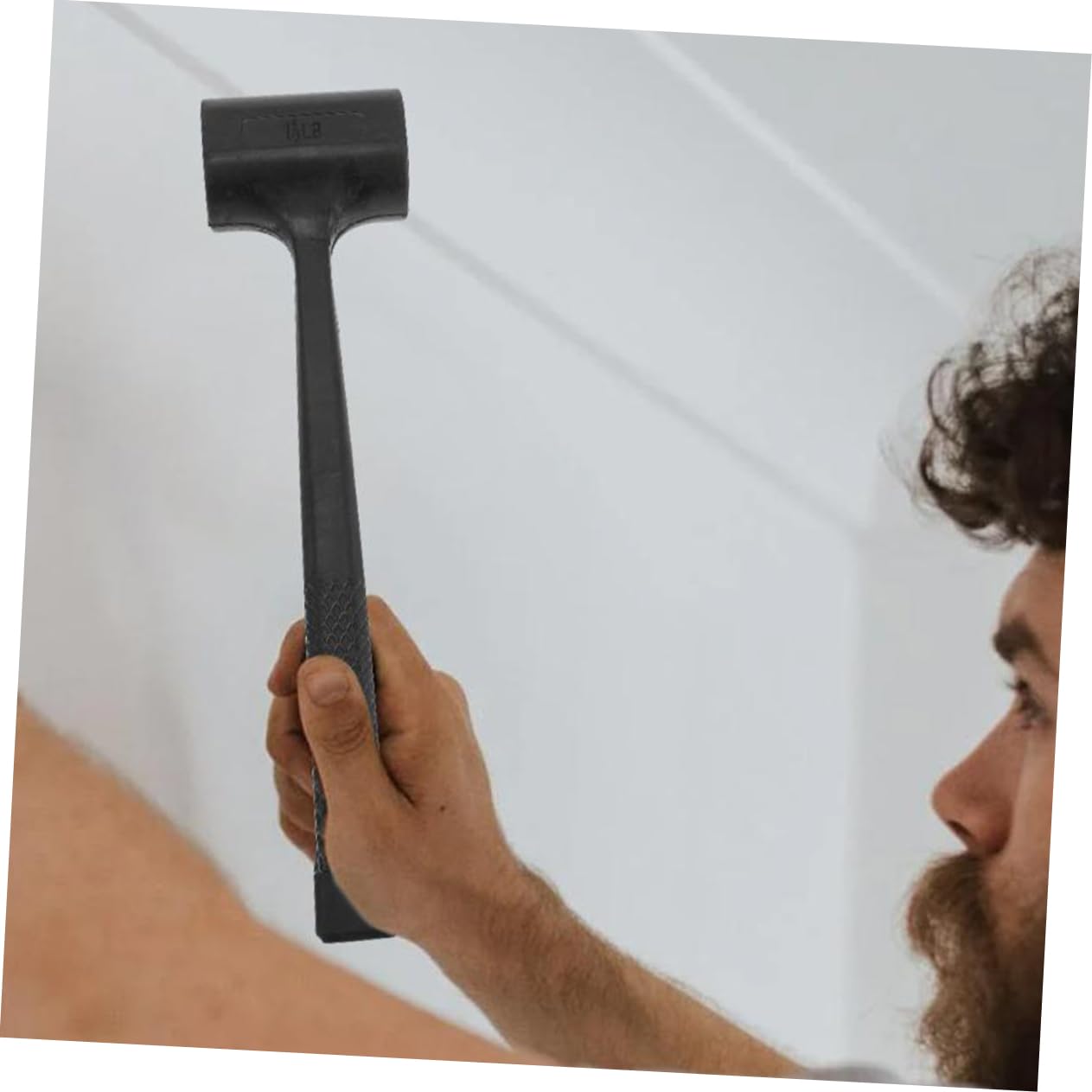 Shockproof Rubber Hammer Rubber Mallets Installation Rubber Hammer Hammers Mallet Hammer Non-slip Mallet Rubber Head Hammer Rubber Small Mallet Non-slip Rubber Hammer Floor Hammer WOONEKY