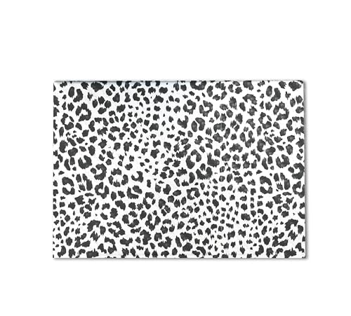 Image of Carbon Fiber Gaming Skin Compatible with HP Envy x360 16 inch (2023) - Snow Leopard Print - Premium 3M Vinyl Protective Wrap Decal Cover - Easy to Apply | Crafted in The USA by MightySkins