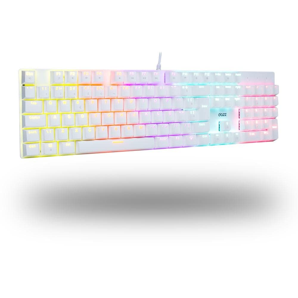 TECLADO MECÂNICO ORION ESSENTIAL BRANCO USB 2.0 DAZZ | Amazon.com.br