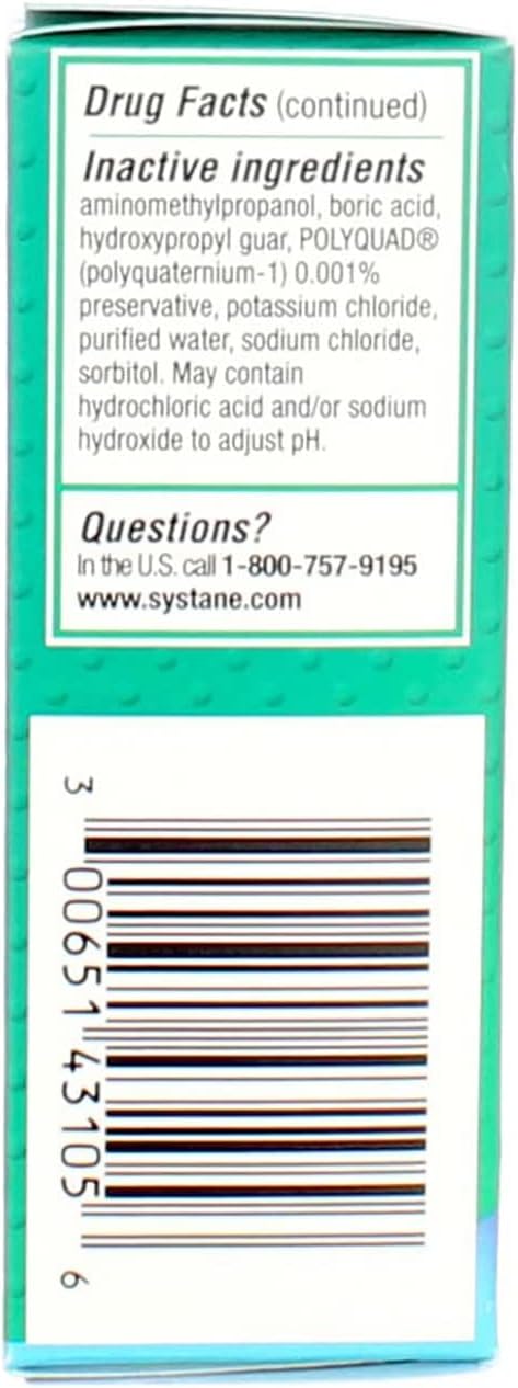 Systane Ultra Lubricant Eye Drops 0.3 oz
