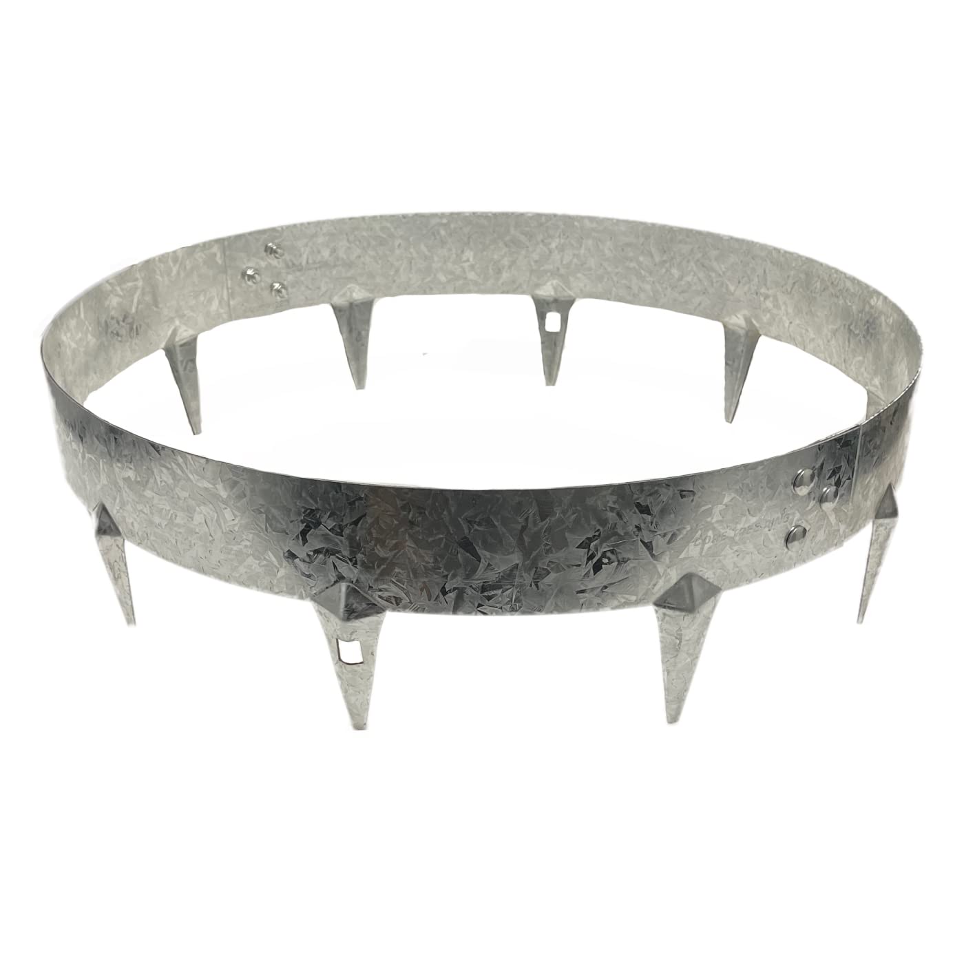 CORE EDGE Tree Ring - Flexible Decorative Steel Garden Border Edging for Bushes, Shrubs and Trees (600mm, Galvanised) โ image 1