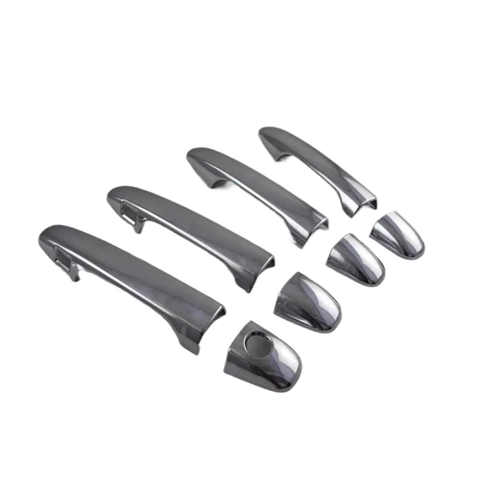 Cavinbdz Silver B For Subaru Wrx Sti Xv 2014 2015 2016 2017 Car Exterior Door Handle Cover Trims (Silver B)